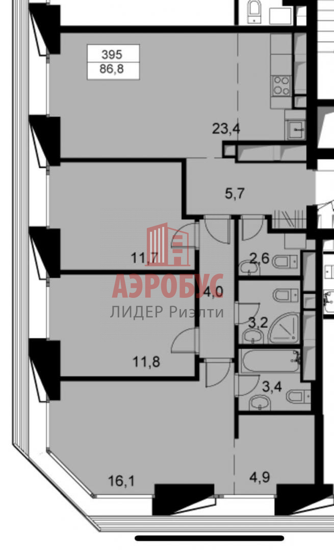 Продам квартиру в Москве по адресу Дмитровский проезд, 1, площадь 866 квм Недвижимость Москва (Россия)   Квартира с отделкой White-box обладает функциональной планировкой: 3 изолированные спальни, в том числе 1 мастер-спальня, просторная кухня-гостиная, гардеробная, 3 санузла